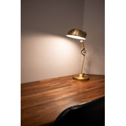 LED Table Lamp  Brass Finish