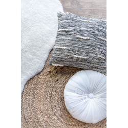 Cotton Throw Blanket  Oatmeal